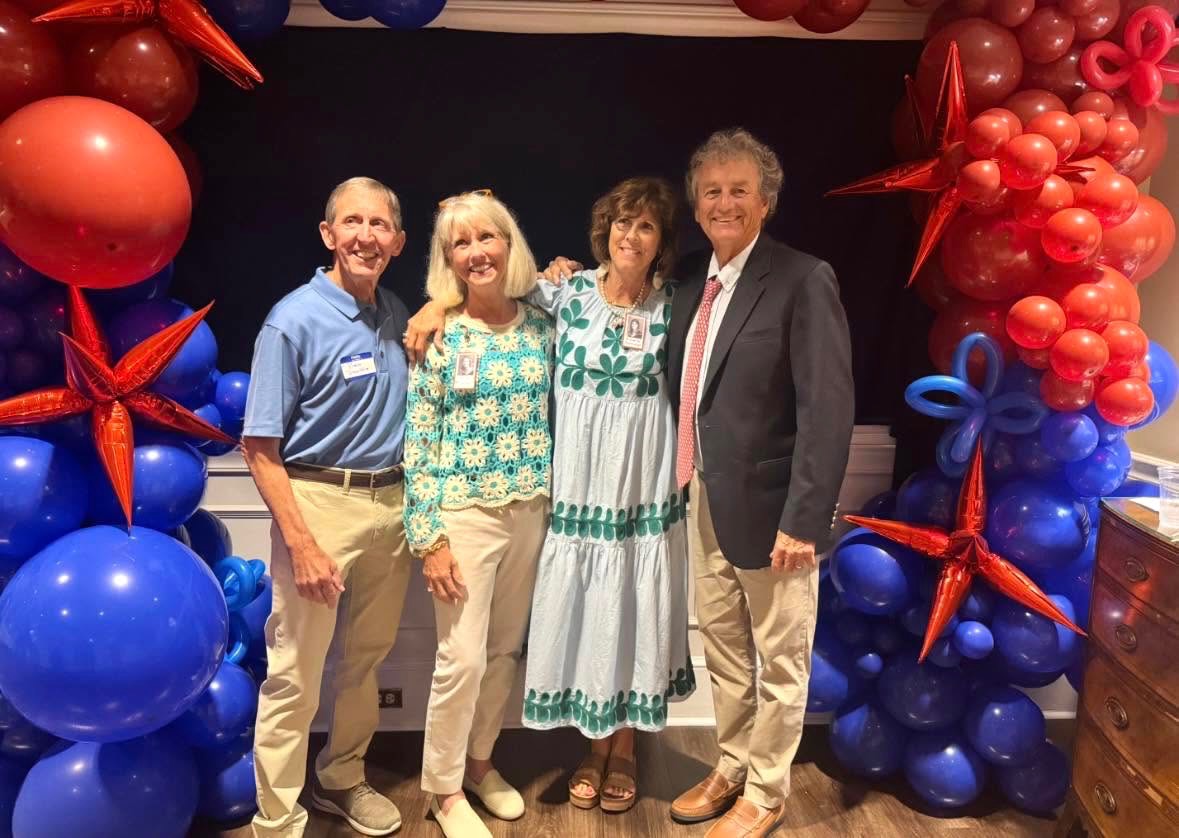 Anna McCulloch and Rusty, Michelle Gazaway and David