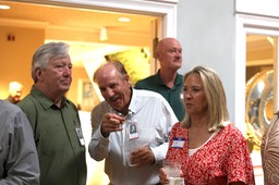 Bill Elliott, David Farmer and Cindy