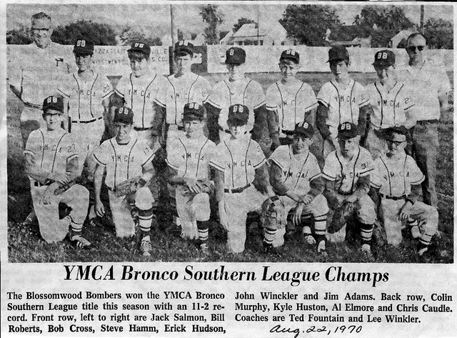 blossomwood bombers 1970