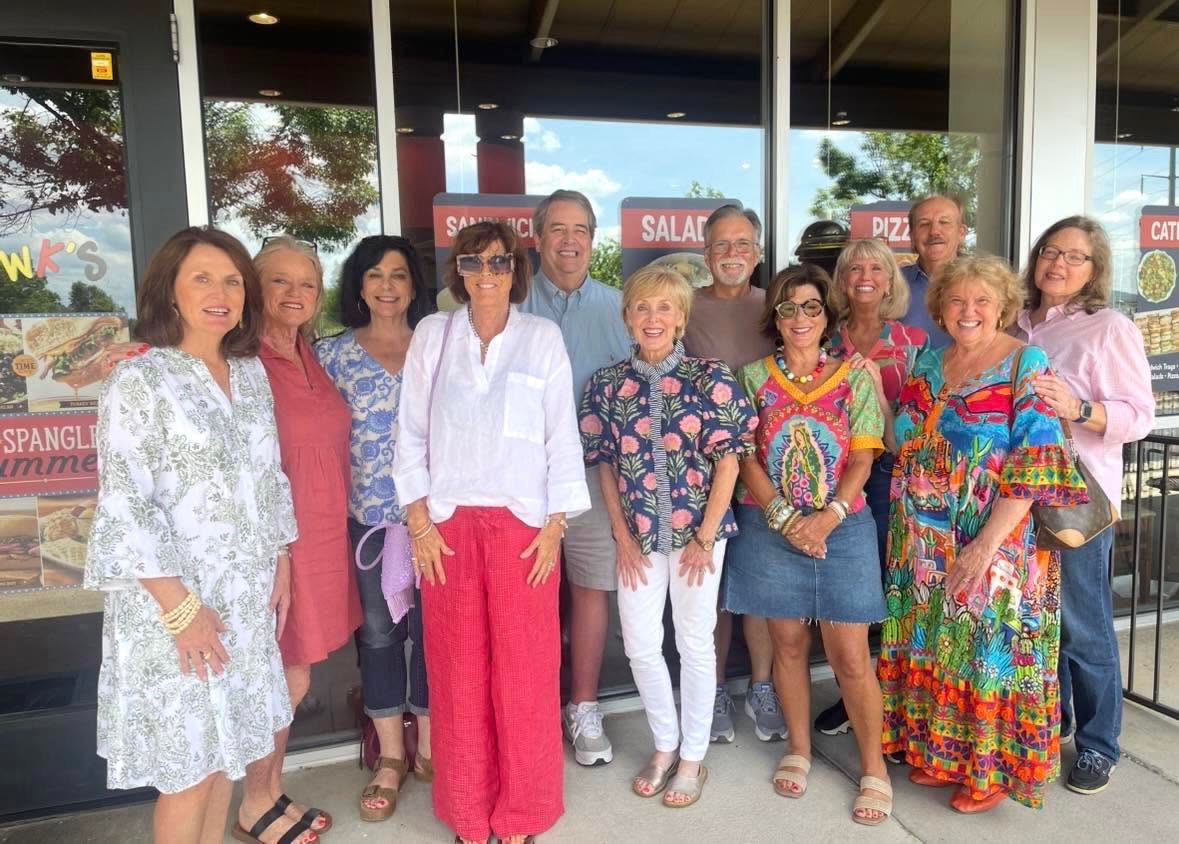 Breakfast at Mewk's Lyne Conner, Reri Gillam, Kelley Golden, Michelle Gazaway, barry Ragsdale, Karen Felix, Tommy Schrimsher, Lori Leberte, Anna McCullochLisa Grumbles, David Farmer, Carol Cummings