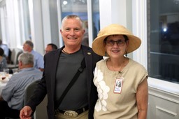 Cathy Reuther and Brian