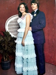 david mosley, lila moss '77 sr prom