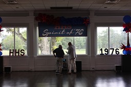 decorations and sound system