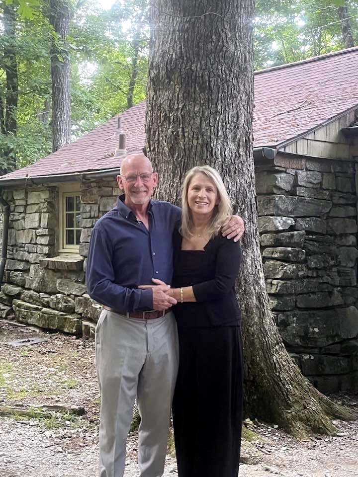 Gary Barr and Debbie ready for the reunion