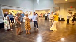 Jim Robertson and Jean dancing 2