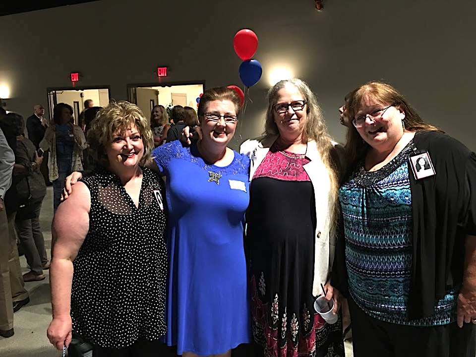 pat swearingen, g phillips, l batchelder, candy allbright