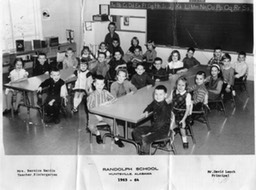 Randolph School Kindergarten - names below