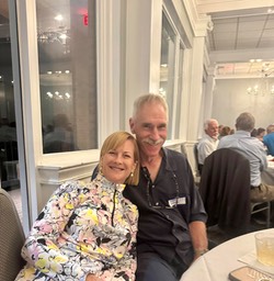 Susan McCaleb and Larry