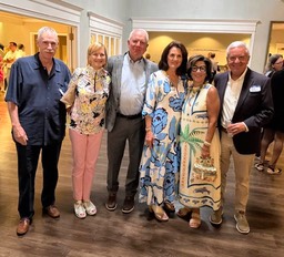 Susan McCaleb, Lyne Conner, Lori Leberte and husbands