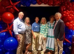 Teri Gillam, Anna McCulloch, Michelle Gazaway and husbands