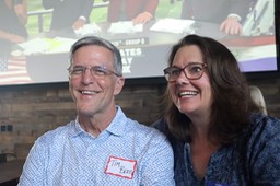 Tim Berg and Linda